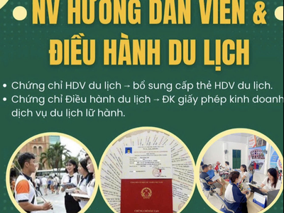 Đào Tạo   Ôn Thi Chứng Chỉ Hướng Dẫn Viên/Điều Hành Tour Du Lịch 0