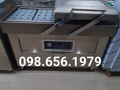 Máy hút chân không buồng đôi DZ500,máy đóng gói hút chân không 2 buồng 0