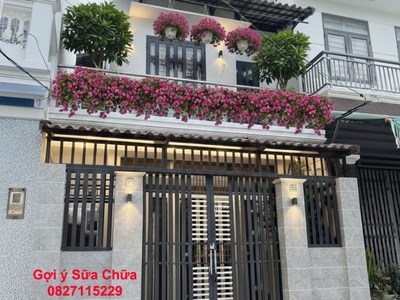 Nhà vuông shr 2 tầng hxh né 73m2   đường số 8 gò vấp s 1