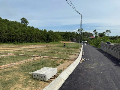 Bán lô đất 110m    Mặt tiền 4,6m   Sổ đỏ sẵn   tại AN Bình, Lạc Thủy, Hòa Bình 2