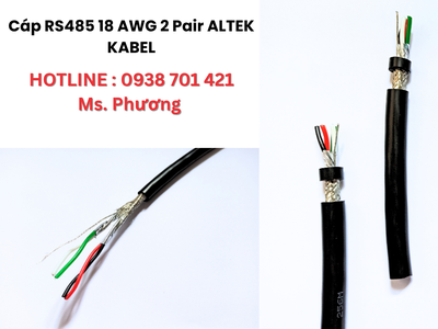 Cáp RS485 18 AWG 2 Pair ALTEK KABEL Đà Nẵng, Hà Nội, Hồ Chí Minh 2