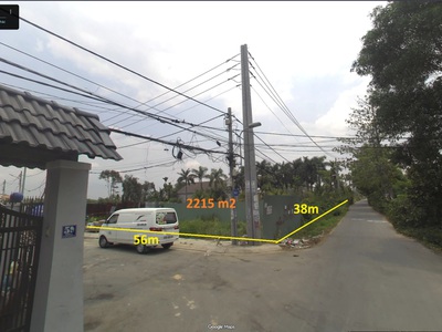 Bán đất đường số 8 phường trường thạnh , quận 9  nay là quận thủ đức , tp. hcm, 2215m2, mt 38m, ô 0