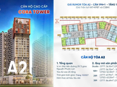 Đếm ngược 04 giờ cuối cùng   ra hàng cực phẩm cora tower 3