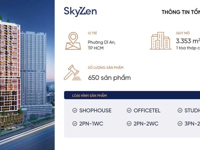  căn hộ skyzen   cơ hội đầu tư  vàng  ngay cửa ngõ đông sài gòn, giá chỉ từ 1,5 tỷ 3