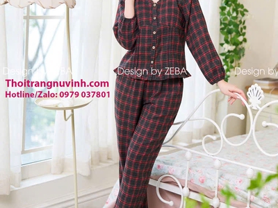 Bộ đồ mặc nhà thu đông, ấm áp, thanh lịch, thoải mái mỗi ngày 0