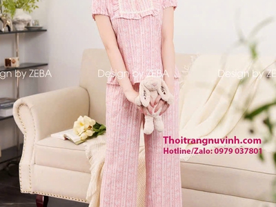 Bộ đồ mặc nhà thu đông, ấm áp, thanh lịch, thoải mái mỗi ngày 4