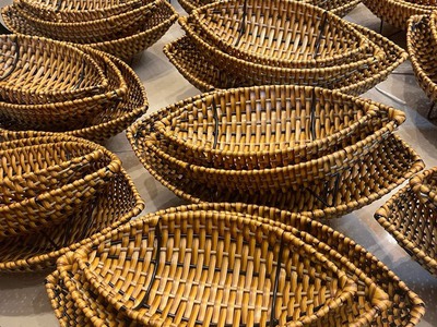 Khay mây nhựa đựng đồ cho nhà hàng- khách sạn 5