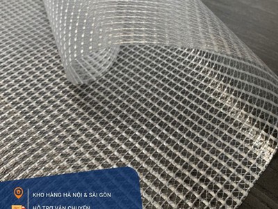 Màng nhựa pvc kẹp lưới - bạt che nắng mưa 1