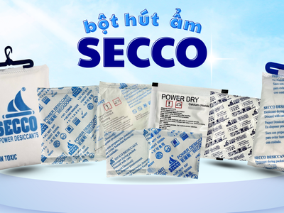 Bột hút ẩm SECCO đạt tiêu chuẩn quốc tế 0