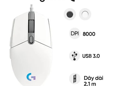 Chuột gaming Logitech G102 Gen2 Lightsync 0