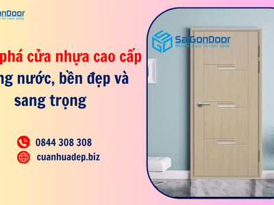 Khám phá cửa nhựa cao cấp: Chống nước, bền đẹp và sang trọng 2