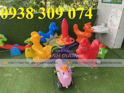 Đu quay trẻ em,đu quay mầm non, mâm xoay trẻ em mầm non 3