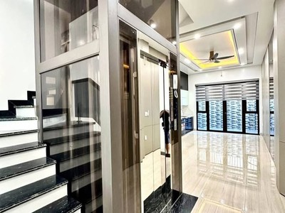 Bán nhà 55m, 6 tầng phân lô quân đội, ngọc thụy, lb, thang máy, gara ô tô, giá 12.x tỷ  tl 1