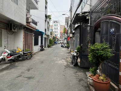 Bán nhà hẻm 80 ba vân   phường 14 tân bình  4x21m  tuyến metro 2