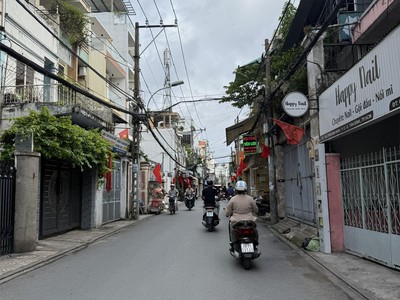 Bán nhà mặt tiền đường trần mai ninh, p12, tân bình  4x17,5  nở hậu tài lộc 4