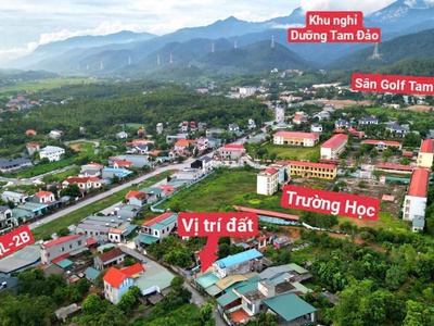 Siêu phẩm đất trung tâm   giá mềm   vị trí vàng hợp châu, tam đảo , vĩnh phúc 0