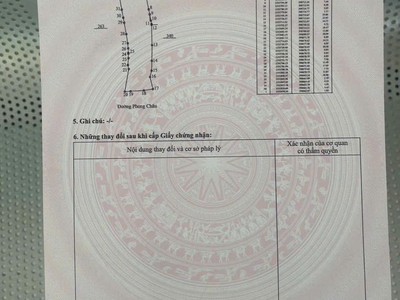 Đất mặt tiền đường phong châu 3