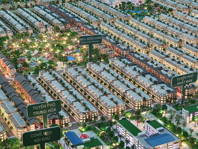 Shophouse xanh tại Vinhomes Green City Tây Ninh 0