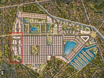 Shophouse xanh tại Vinhomes Green City Tây Ninh 2