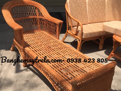 Ghế mây sofa bed nằm thư giãn 3