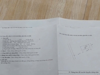 Bán Lô Đất Full Thổ Cư Tại Nga An   Nga Sơn   Thanh Hóa 3