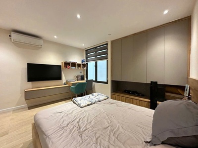 Nhà đẹp dân xây mặt ngõ ô tô tránh nhau phố Chu Văn An 7