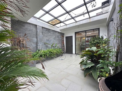 Nhà đẹp dân xây mặt ngõ ô tô tránh nhau phố Chu Văn An 10