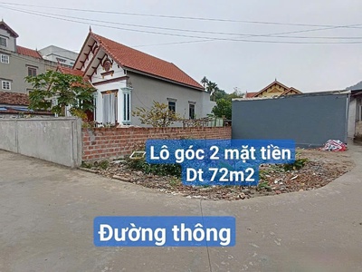 Lô góc 2 mặt ngõ tại thôn 6 - Thuỷ Sơn cũ đường ô tô thông giá chỉ 2,xx tỷ 1