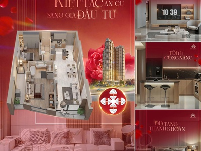 Căn hộ cao cấp 2PN The Queen 72,9m  - Lựa chọn  KIÊU HÃNH  dành cho người trẻ thành đạt 1