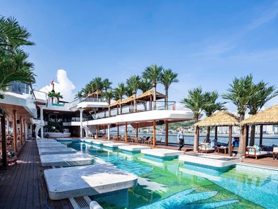 Voucher siêu tàu Thăm Vịnh Hạ Long 5 sao Dolphin Cruise 3