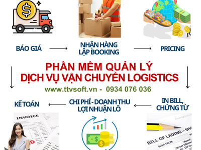 Quản lý báo giá, in bill chứng từ và kế toán dịch vụ vận chuyển logistics 0