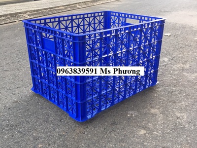 Sóng nhựa hở 5 bánh xe siêu bền, di chuyển linh hoạt trong kho hàng lớn 2
