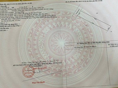  bán đất mặt tiền đường nhựa số 45   trung tâm xã hòa long  phường tam long, tp hcm   2
