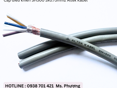 Cáp điều khiển SH500 3x0.75mm2 Altek Kabel Đà Nẵng, Hà Nội, Hồ Chí Minh 2