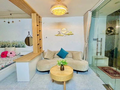 Nhà trích sài 34m, 7 tầng, thang máy, full nội thất xịn sò 2
