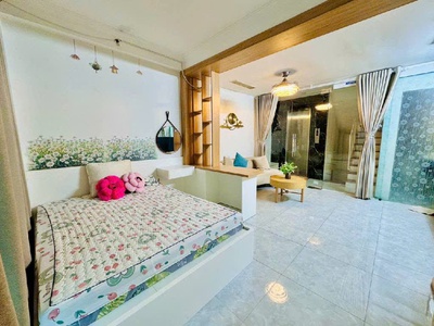 Nhà trích sài 34m, 7 tầng, thang máy, full nội thất xịn sò 3