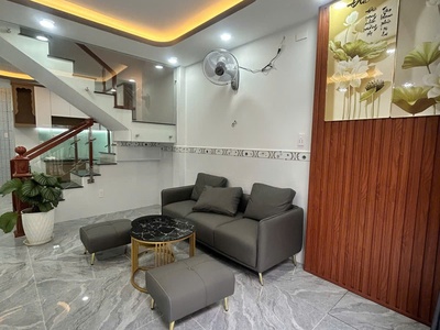 Nhà Mới 2 Tấng   Hẻm Xe Hơi Bùi Văn Ngữ 38m2 Nhỉnh 3  Tỷ 1