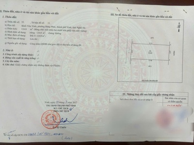 Cần bán lô đất mặt đường yên vinh   phường hưng phúc, trung tâm tp vinh 0