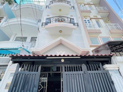 Nhà 56m  hẻm xe hơi   4 lầu khu vip nơ trang long   giá 10.679 tỷ 0