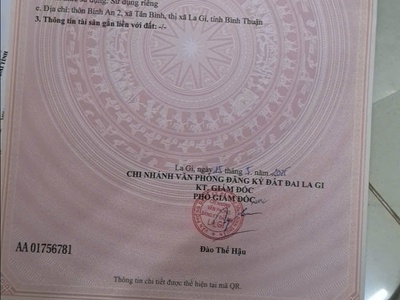 22ha lagi bình thuận đường đất xe tải thích hợp làm trang trại chăn nuôi 2