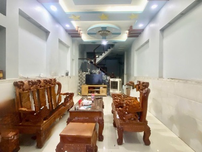 Bán nhà 3 tầng đẹp 4 x 19m    nguyễn thị búp, tân chánh hiệp, q.12   shr hẻm xe tải 0