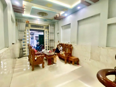 Bán nhà 3 tầng đẹp 4 x 19m    nguyễn thị búp, tân chánh hiệp, q.12   shr hẻm xe tải 1