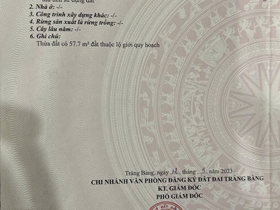 Bán đất đẹp mặt tiền nhựa   lộc chánh, lộc hưng, trảng bàng, tây ninh 0