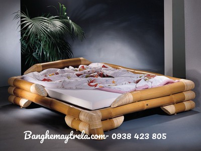 Giường tre phòng ngủ 0