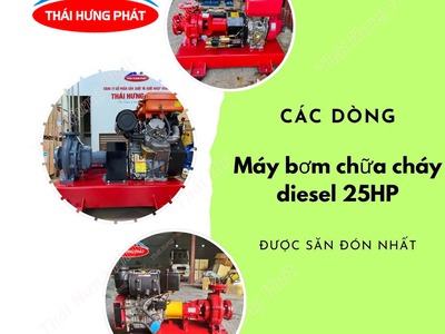 Các dòng Máy bơm cứu hỏa Diesel 15HP  11kW  giá rẻ, bền nhất hiện nay 0