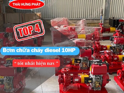 Top 4 máy bơm diesel chữa cháy 10HP  7.5kW  tốt nhất hiện nay 0