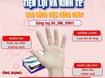  Găng tay SU DM Vinyl   Tiện lợi và kinh tế cho công việc hằng ngày 0