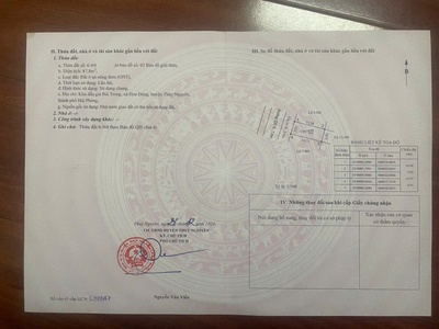 Đấu Giá Bái Trong Lô 06 - N4 Phường Hoa Động, Thuỷ Nguyên Duy nhất  1 lô đã có bìa   N4 0