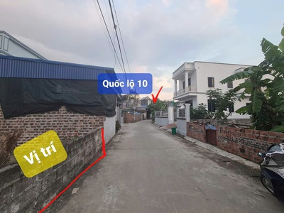 Chủ gửi e bán 1 lô đất gần quốc lộ 10 Kênh Giang diện tích 106m2 giá chỉ 1,9xx tỷ 2