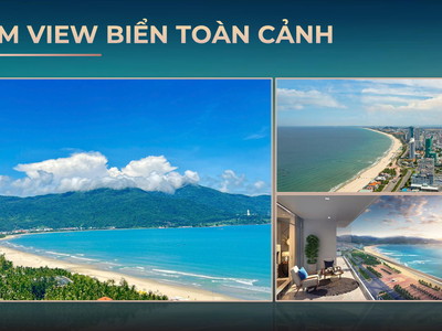 The Soleil mở bán Tòa D: Giá gốc CĐT   Vận hành khai thác ngay   Mặt biển Mỹ Khê   CK 5 5